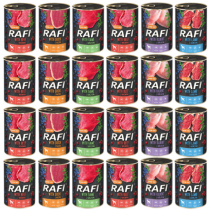 Dolina Noteci Rafi mix 5 smaków 400g x 24