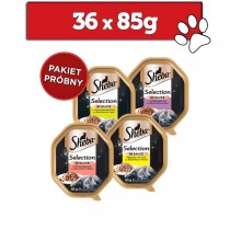 Sheba Tacka Sos mix 4 smaków 85g x 36