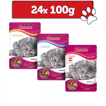 Super Benek mix 3 smaków 100g x 24 wołowina, królik, kurczak