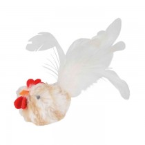 Trixie Kogut pluszowy z piórami 8cm