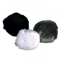 Trixie Piłka futrzana z dzwonkiem 3cm