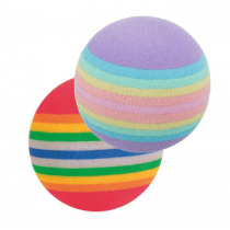 Trixie Piłki tęczowe 4szt. 3,5cm