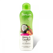Tropiclean Berry & Coconut Szampon dogłębnie oczyszczający dla psów i kotów 355ml