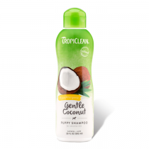 Tropiclean Gentle Coconut Puppy Shampoo Szampon hypoalergiczny dla szczeniąt i kociąt o wrażliwej skórze 355ml