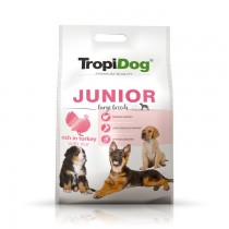 Tropidog Junior Large Turkey & Rice 12kg