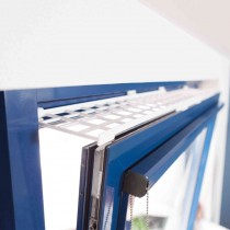 Trixie Kratka zabezpieczająca do okna górna biała 16x75-125cm