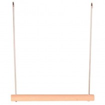 Trixie Drewniana huśtawka z metalowymi uchwytami dla małych ptaków 12x13,5cm