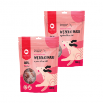 Maced Węzełki maxi z piersi kaczki 500g x 2