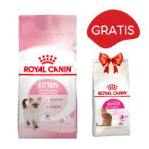 Royal Canin Kitten 2kg + Royal Canin Savour Exigent FHN 35/30 400g GRATIS