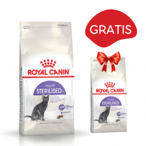 Royal Canin Sterilised 37 10kg + 400g GRATIS
