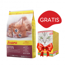 Josera Kitten 10kg + Josera Multipack Pate 85g x 6 GRATIS