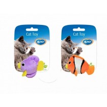 DUVO+ Rybka pluszowa z kocimiętką 7,5x9x3,5cm