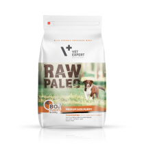 VetExpert Raw Paleo Puppy Medium Turkey - sucha karma z indykiem dla szczeniąt średnich ras