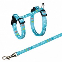 Trixie Szelki regulowane dla małego kota z motywem 21-33cm