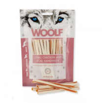 Woolf Przysmak Long Chicken and Cod Sandwich 100g