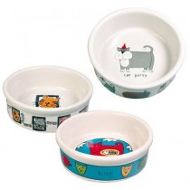 Trixie Miska ceramiczna w rysunkowe wzory 0,2L 