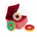 Zabawki - ZippyPaws Pluszowa norka Donuty świąteczne