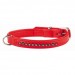 Smycze, obroże, szelki - Chaba Obroża dla Yorka 38cmx14mm czerwona