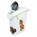 Akcesoria do karmienia - Curver Pet Life pojemnik na karmę z motywem psa 10kg