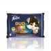 Karmy mokre dla kota - Felix Fantastic Duo Wiejskie Smaki w galaretce 85g x 4 (multipak)
