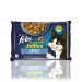 Karmy mokre dla kota - Felix Sensations Rybne smaki w galaretce 85g x 4 (multipak)