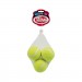 Zabawki - Pet Nova Piłki tenisowe piszczące 3szt. 6cm