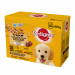 Karmy mokre dla psa - Pedigree Junior Vital Protection mix smaków w galarecie 100g x 12 (multipak)
