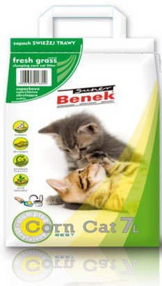 Żwirek Super Benek Corn Cat świeża trawa 25l - Do każdego zamówienia dodaj prezent. Bez dodatkowych wymagań - tak łatwo jeszcze nie było!